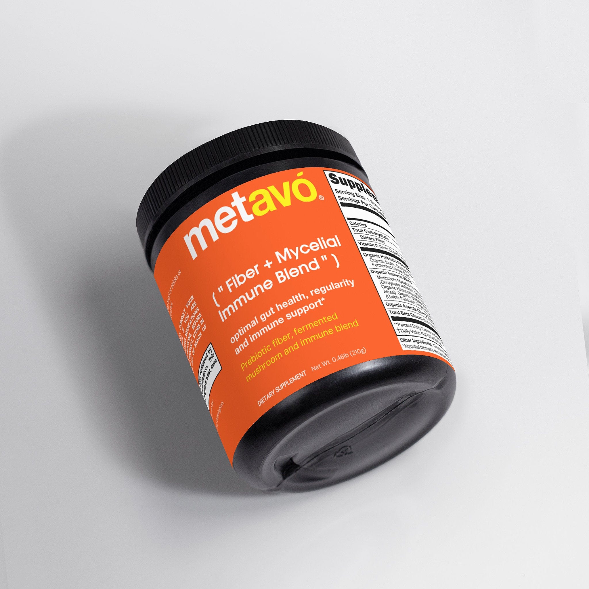 Metavo.com Natural Extracts Fiber and Mycelial Immune Blend