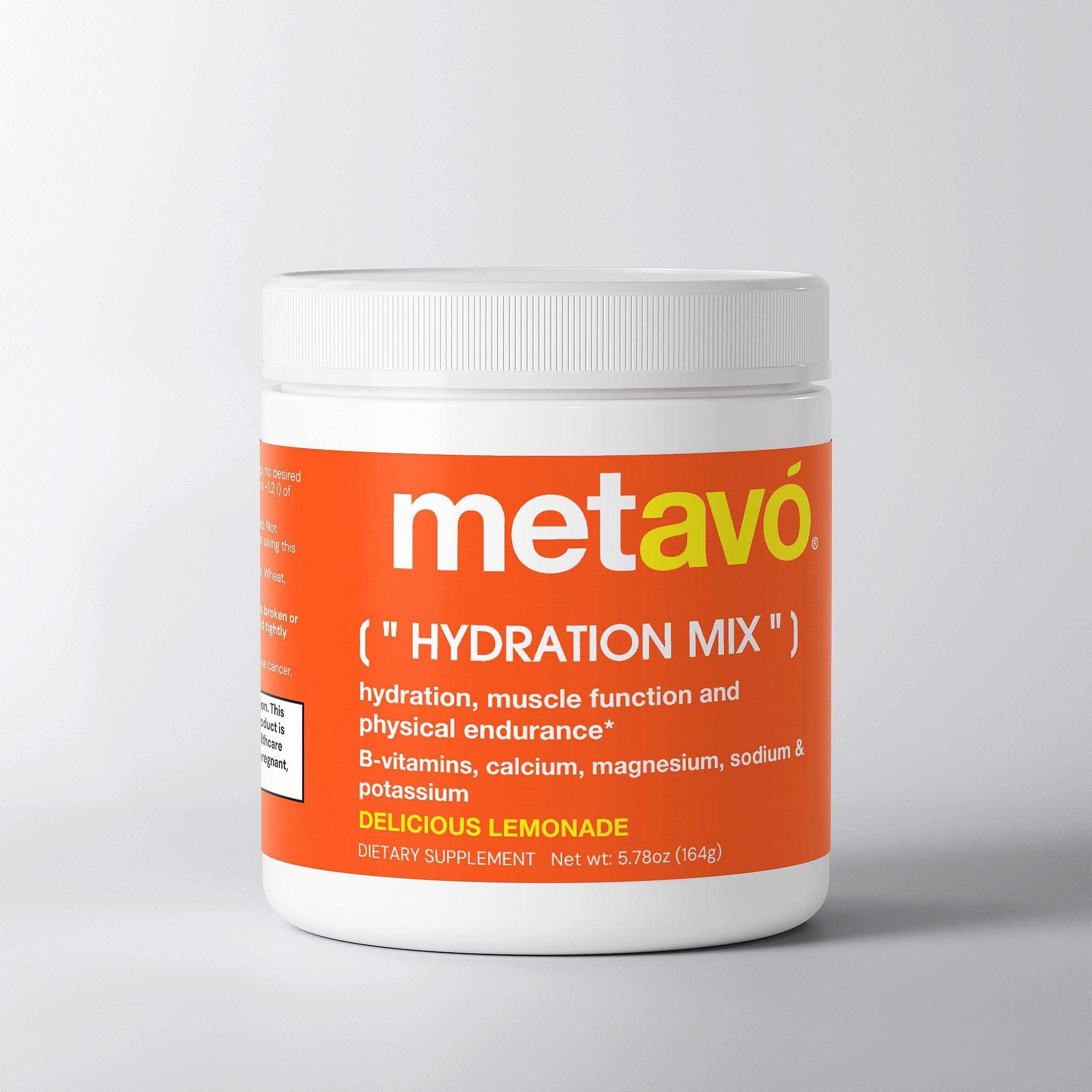 Metavo.com Specialty Supplements Hydration Powder (Lemonade)