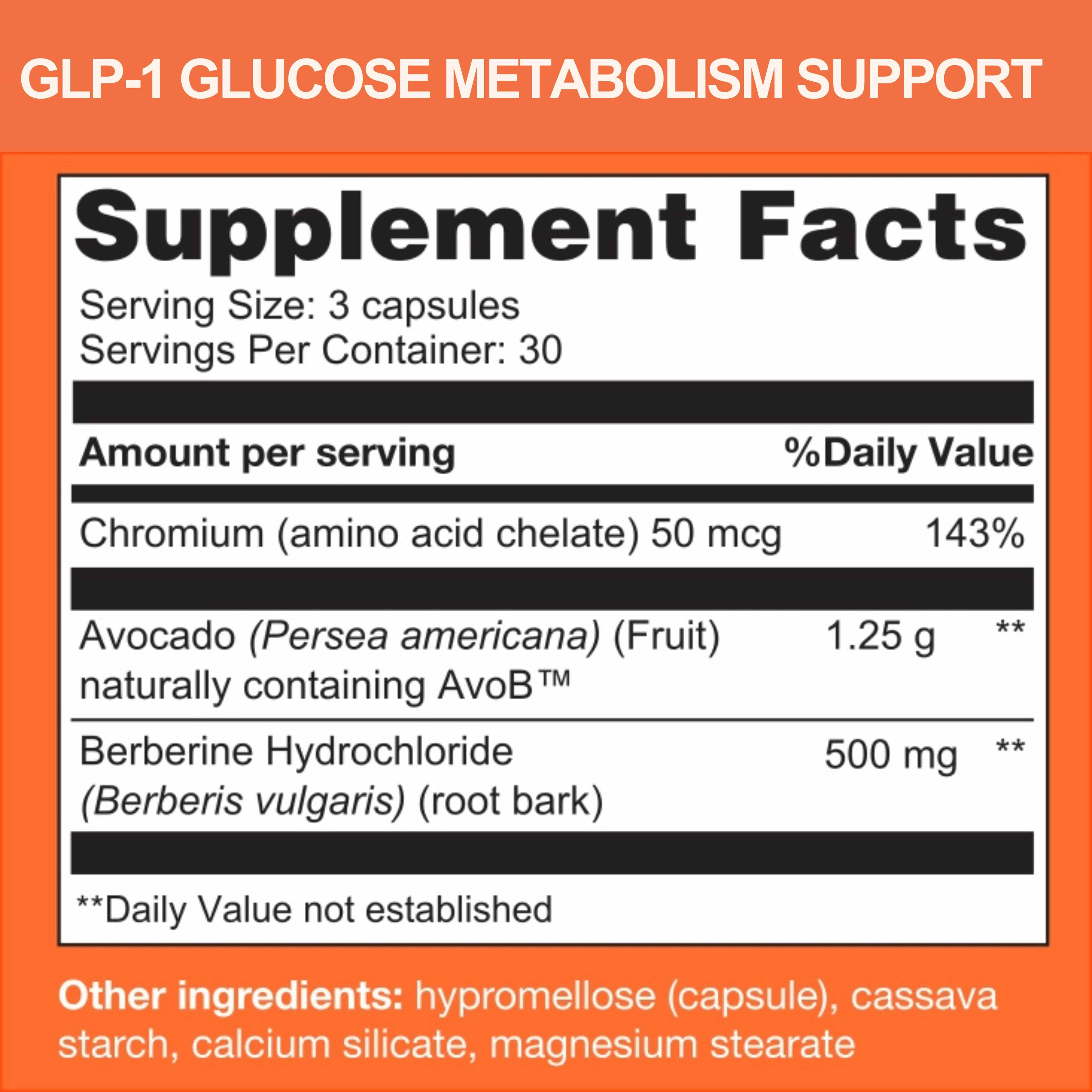 Metavo US Metavo GLP-1 Blood Sugar GLP-1 Support Program