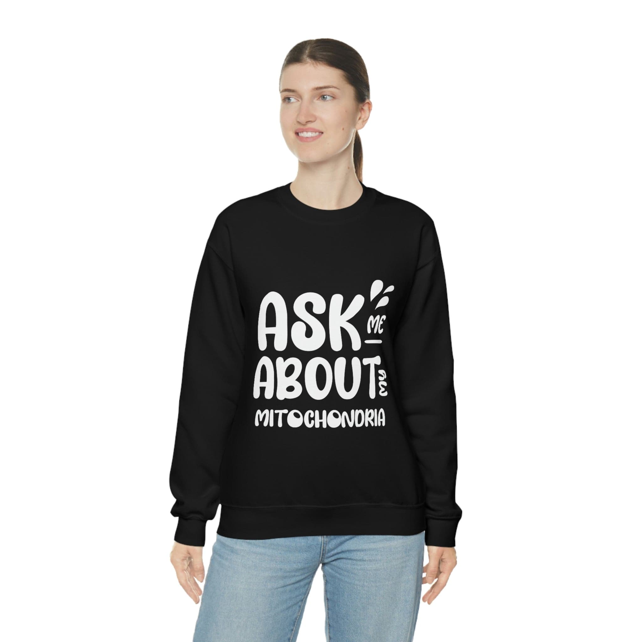 Printify Sweatshirt Mitochondria Unisex Heavy Blend™ Crewneck Sweatshirt