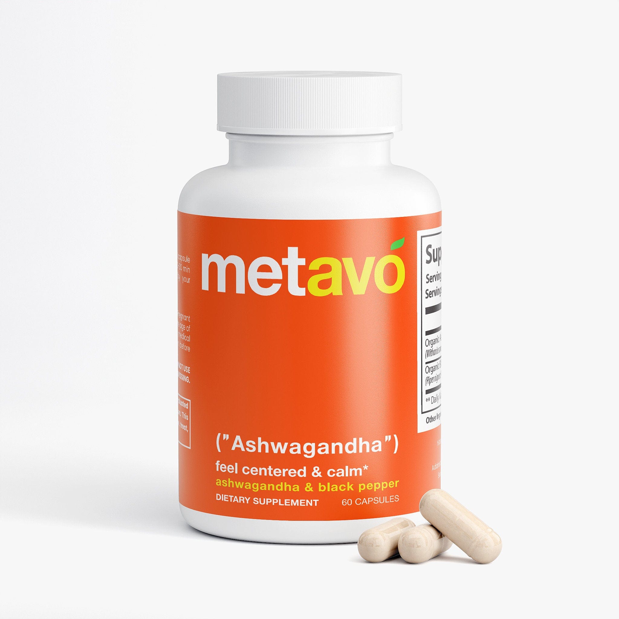 Supliful Natural Extracts Calming Ashwagandha | 30 Serve